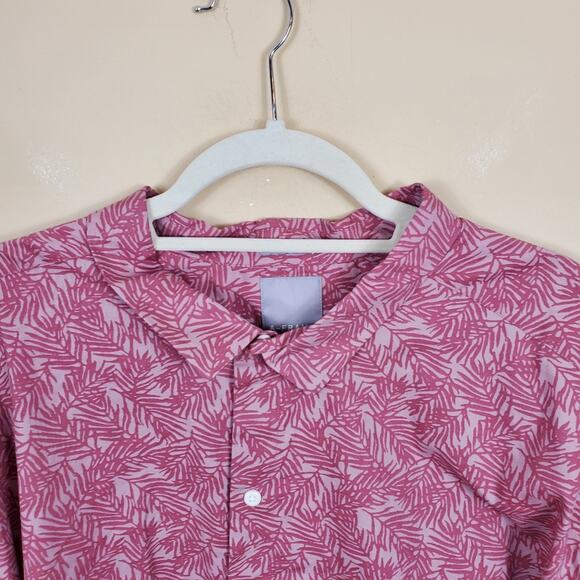 A-Frame Printed Button Down Shirt Size XXXL - Picture 5 of 10